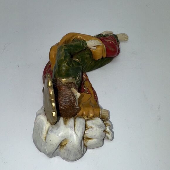 2015 Fontanini By Roman Sleeping St. Joseph Nativity MadeInItaly 6" Depose 54111 - Picture 2 of 8